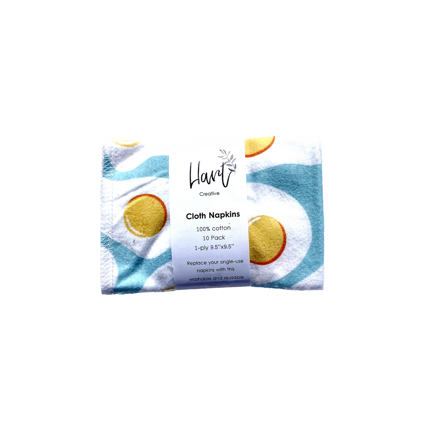 Hart Creative - Cloth Napkin Eggs