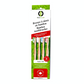 Ola Bamboo economy pack of 4 bamboo toothbrushes outer box.